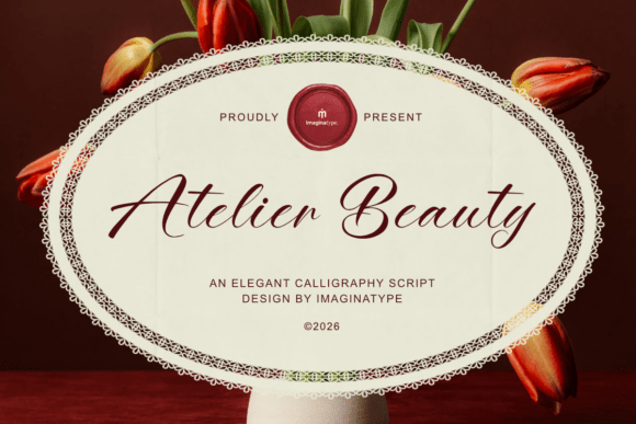 Atelier Beauty: A Refined Script Typeface for Editorial Design