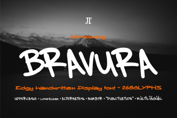 Bravura: The Edgy Handwritten Font for Bold Brands