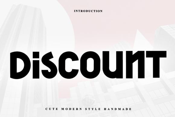 Discount: A Rhythmic Script Font for Editorial Design