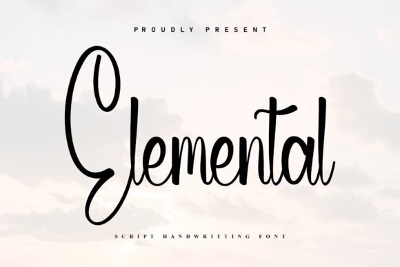 Elemental: A Marker-Style Font for Modern Web Design