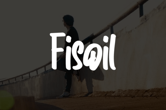 Fisoil: A Modern Script Font for Handmade Creators