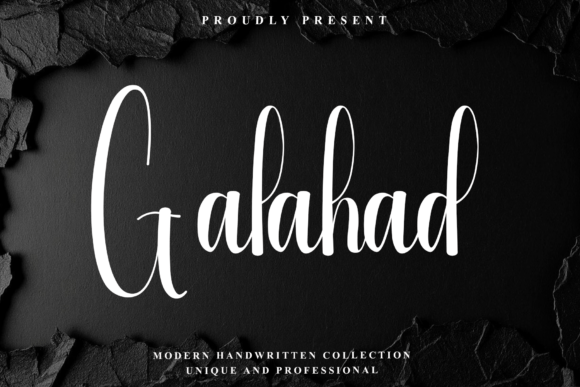 Galahad: A Crisp Modern Handwritten Font for Crafters