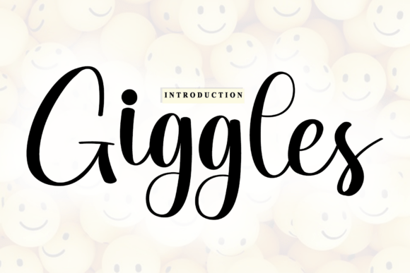 Giggles: A Timeless Handwritten Font for Your Brand