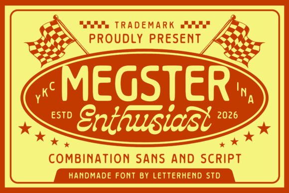 Megster Enthusiast: A Bold Typeface for Web Design