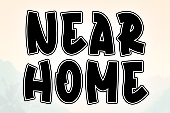 Near Home: A Warm Script Font for Editorial Design