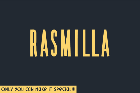 Rasmilla: A Natural Handwritten Font for Your Brand