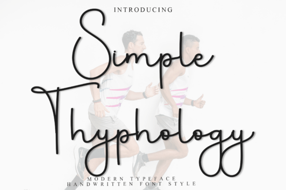 Simple Thyphology: A Festive Typeface for Web Design